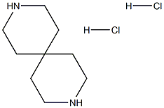 3,9-diazaspiro[5.5]undecane dihydrochloride Structure