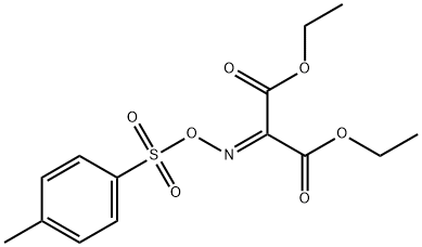 Diethyl 2-((tosyloxy)imino)malonate 구조식 이미지