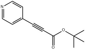 2-Propynoic acid, 3-(4-pyridinyl)-, 1,1-dimethylethyl ester Structure