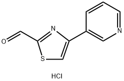 4-(Pyridin-3-yl)thiazole-2-carbaldehyde hydrochloride Structure