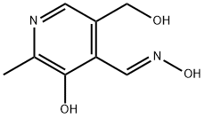 2-Methyl-3-hydroxy-4-formyl-5-hydroxymethylpyridine oxime 구조식 이미지