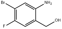 (2-Amino-4-bromo-5-fluoro-phenyl)-methanol Structure