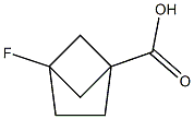 4-fluorobicyclo[2.1.1]hexane-1-carboxylic acid 구조식 이미지