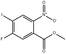 5-Fluoro-4-iodo-2-nitro-benzoic acid methyl ester Structure