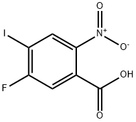 5-Fluoro-4-iodo-2-nitro-benzoic acid Structure