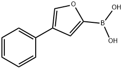 4-Phenylfuran-2-boronic acid 구조식 이미지