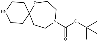 tert-butyl 7-oxa-3,10-diazaspiro[5.6]dodecane-10-carboxylate Structure