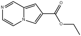 ethyl pyrrolo[1,2-a]pyrazine-7-carboxylate 구조식 이미지