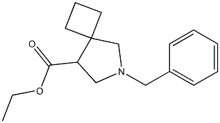 ethyl 6-benzyl-6-azaspiro[3.4]octane-8-carboxylate Structure