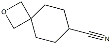 2-oxaspiro[3.5]nonane-7-carbonitrile Structure