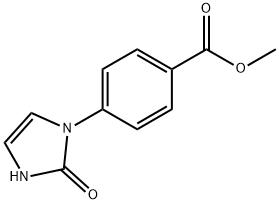 methyl 4-(2-oxo-2,3-dihydro-1H-imidazol-1-yl)benzoate Structure