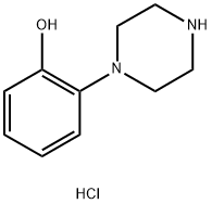 2-(피페라진-1-일)페놀염산염 구조식 이미지