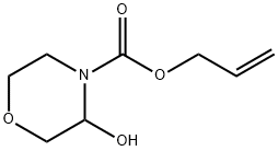 Allyl 3-hydroxymorpholine-4-carboxylate Structure