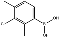 3-Chloro-2,4-dimethylphenylboronic acid Structure