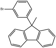 9-(3-Bromophenyl)-9-methyl-9H-fluorene Structure