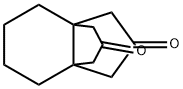 (3ar,7ar)-tetrahydro-1H-3a,7a-propanoindene-2,9(3H)-dione Structure