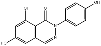 6,8-dihydroxy-2-(4-hydroxyphenyl)phthalazin-1(2H)-one Structure