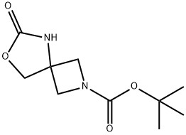 tert-butyl 6-oxo-7-oxa-2,5-diazaspiro[3.4]octane-2-carboxylate Structure