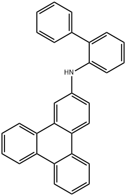 2-Triphenylenamine, N-[1,1'-biphenyl]-2-yl- Structure