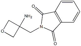 2-((3-aminooxetan-3-yl)methyl)isoindoline-1,3-dione Structure