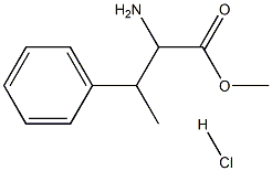 methyl 2-amino-3-phenylbutanoate hydrochloride Structure