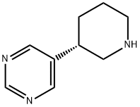 (S)-5-(piperidin-3-yl)pyrimidine Structure