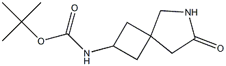 tert-butyl (7-oxo-6-azaspiro[3.4]octan-2-yl)carbamate 구조식 이미지