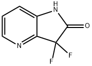 3,3-Difluoro-1,3-dihydro-pyrrolo[3,2-b]pyridin-2-one Structure