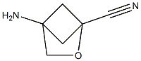 4-amino-2-oxabicyclo[2.1.1]hexane-1-carbonitrile 구조식 이미지