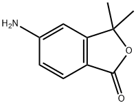 1(3H)-Isobenzofuranone, 5-amino-3,3-dimethyl- Structure