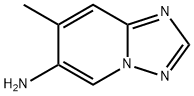 7-methyl-[1,2,4]triazolo[1,5-a]pyridin-6-amine 구조식 이미지