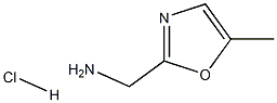 (5-methyl-1,3-oxazol-2-yl)methanamine hydrochloride Structure