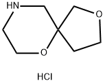2,6-dioxa-9-azaspiro[4.5]decane hydrochloride Structure