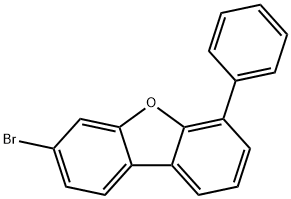 Dibenzofuran, 3-bromo-6-phenyl- 구조식 이미지