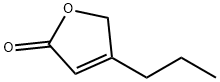 2(5H)-Furanone, 4-propyl- 구조식 이미지