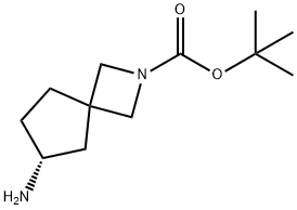 tert-butyl (R)-6-amino-2-azaspiro[3.4]octane-2-carboxylate Structure