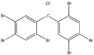 2,2',4,4',5,5'-Hexabromodiphenyliodonium chloride 구조식 이미지