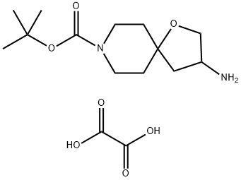 Tert-Butyl3-Amino-1-Oxa-8-Azaspiro[4.5]Decane-8-Carboxylate Oxalate* Structure