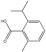 2-isopropyl-6-methylbenzoic acid 구조식 이미지