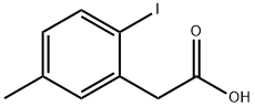 2-(2-iodo-5-methylphenyl)acetic acid Structure