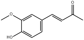 4-(4-HYDROXY-3-METHOXYPHENYL)-3-BUTEN-2-ONE Structure