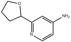 2-(tetrahydrofuran-2-yl)pyridin-4-amine Structure