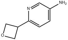 6-(oxetan-3-yl)pyridin-3-amine Structure