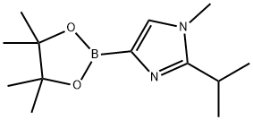 2-isopropyl-1-methyl-4-(4,4,5,5-tetramethyl-1,3,2-dioxaborolan-2-yl)-1H-imidazole Structure