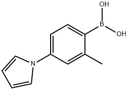 2-Methyl-4-(1H-pyrrol-1-yl)phenylboronic acid Structure