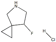 7-fluoro-5-azaspiro[2.4]heptane hydrochloride Structure