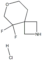 5,5-difluoro-7-oxa-2-azaspiro[3.5]nonane hydrochloride Structure