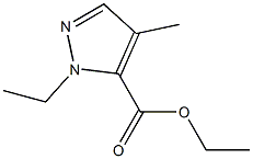 ethyl 1-ethyl-4-methyl-1H-pyrazole-5-carboxylate Structure