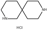 2,9-diazaspiro[5.5]undecane dihydrochloride 구조식 이미지