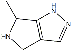 6-Methyl-1,4,5,6-tetrahydropyrrolo[3,4-c]pyrazole Structure